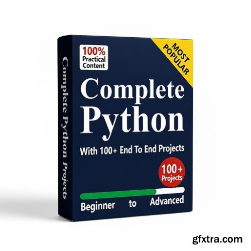 Udemy - Complete Python With 100+ End To End Projects