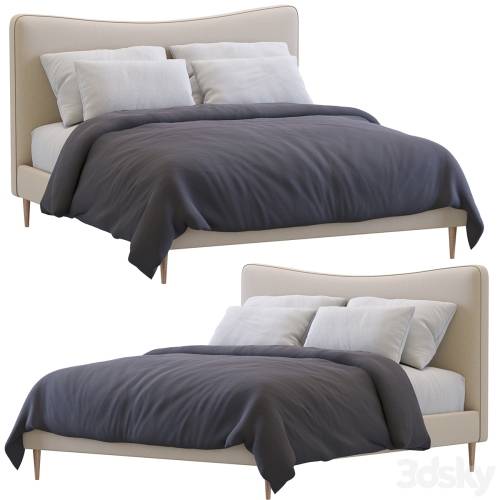 '3dsky Pro - Myla Bed By West Elm'
