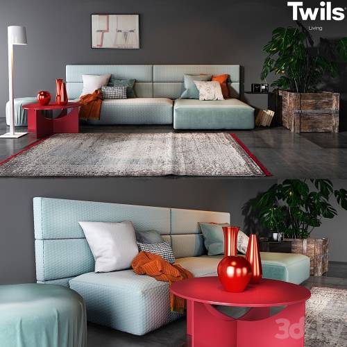 '3dsky Pro - Twils living set 04B'