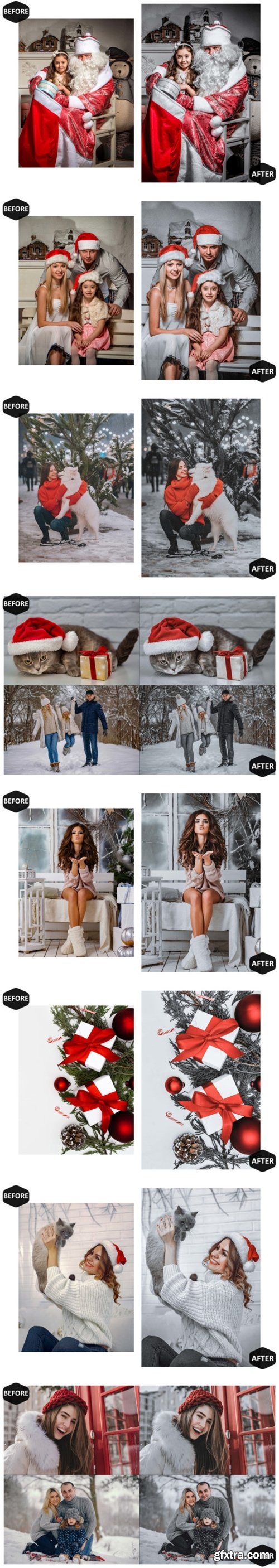 Filtergrade - Ho Ho Holiday Mobile & Desktop Lightroom Presets