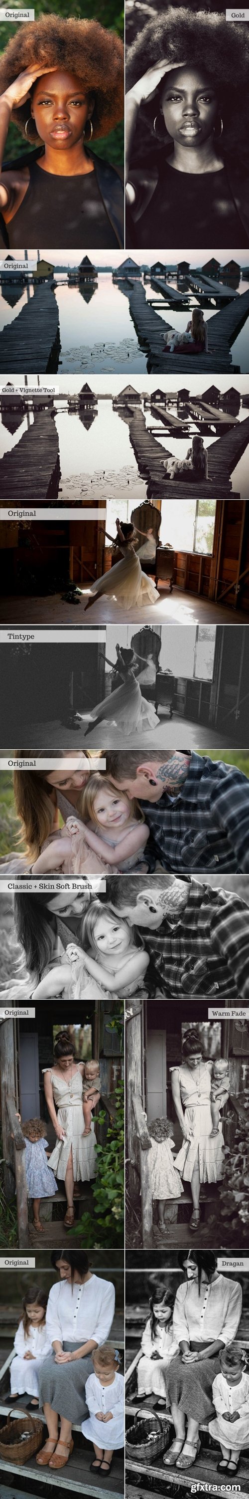 The Luxe Lens - Black & White Lightroom Presets - Desktop & Mobile