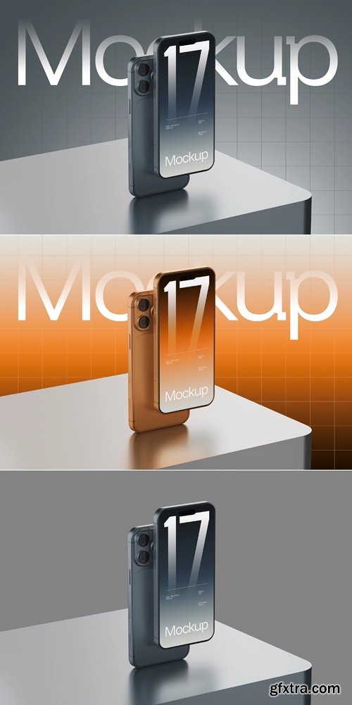 Elegant Iphone 17 Mockup