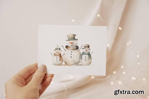 CreativeMarket - Christmas Watercolor Collection