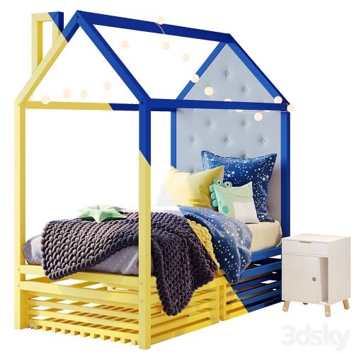 '3dsky Pro - Bed_house_set_01' '3dsky Pro - Bed_house_set_01'