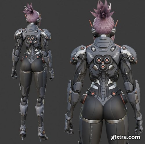 Gumroad - Flycat - Robot Girl