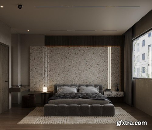 Bedroom Interior Scene 03