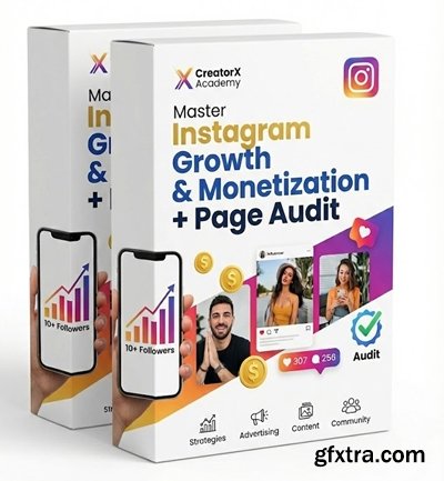CreatorX Academy - Master Instagram Growth & Monetization + Page Audit