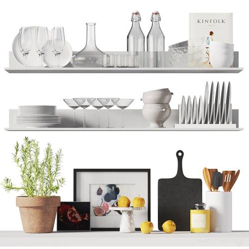 '3dsky Pro - Kitchen Decor Set 16'