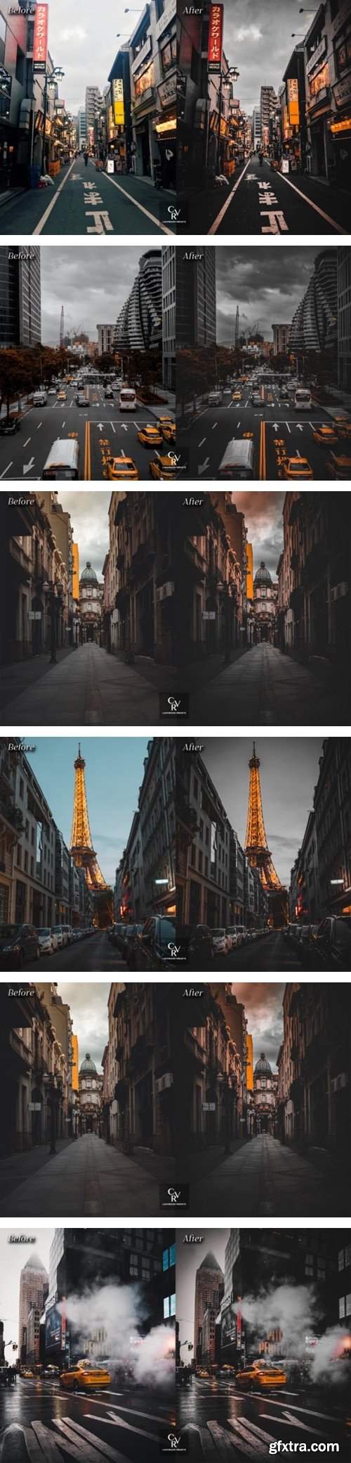 Filtergrade - Black Orange Lightroom Presets