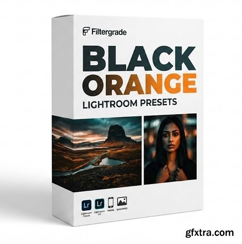 Filtergrade - Black Orange Lightroom Presets