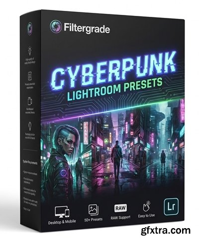 Filtergrade - Cyberpunk Lightroom Presets