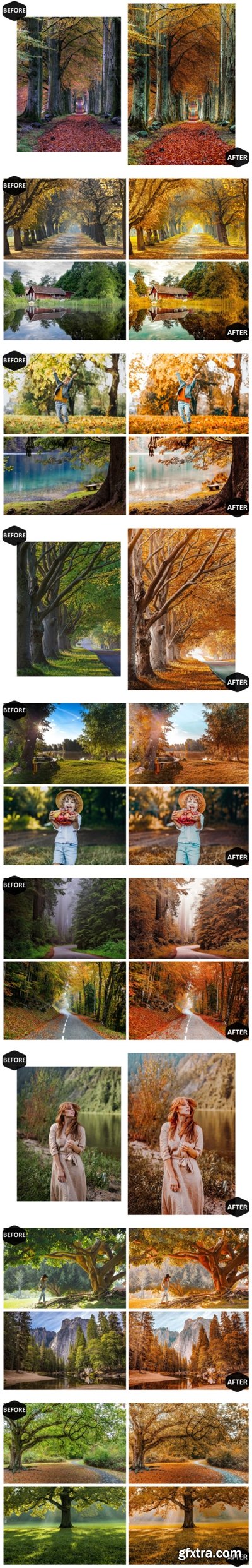 Filtergrade - Season Change Lightroom Presets + Actions And ACR Presets