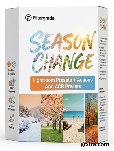 Filtergrade - Season Change Lightroom Presets + Actions And ACR Presets