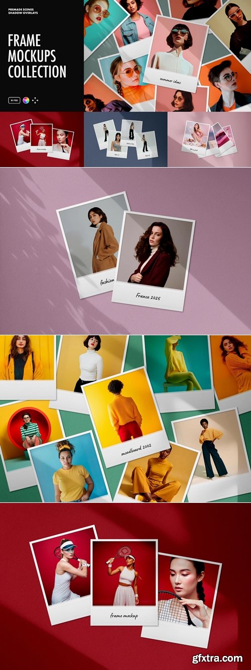 CreativeMarket - Frame Mockups Collection 291971352