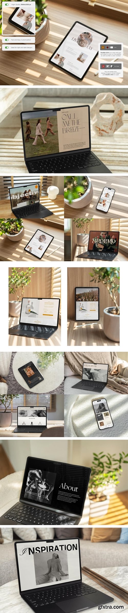 MockupCloud - Apple Devices Screen Mockups