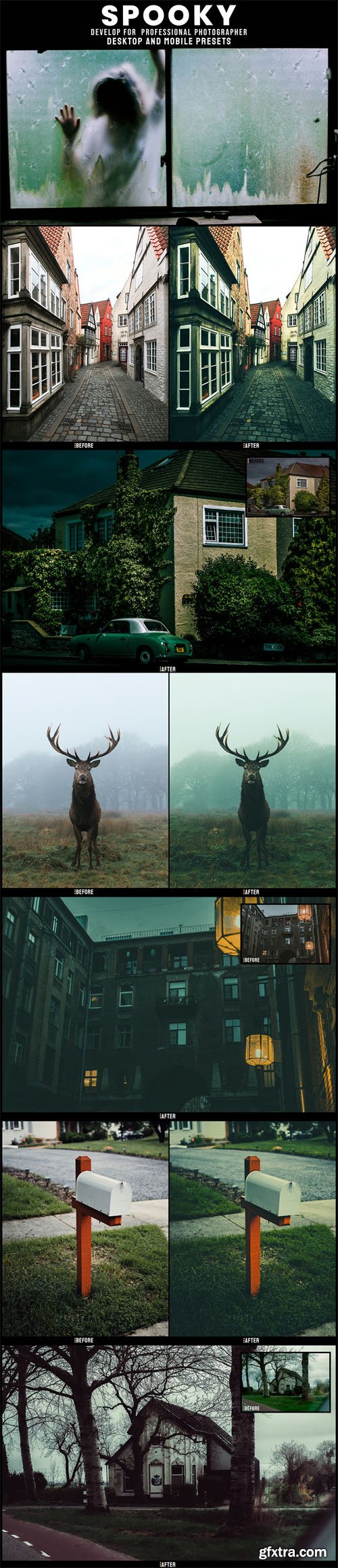 Spooky - Mobile and Desktop Lightroom Presets