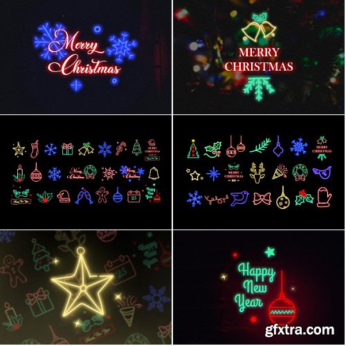 Pixflow - Neon Christmas