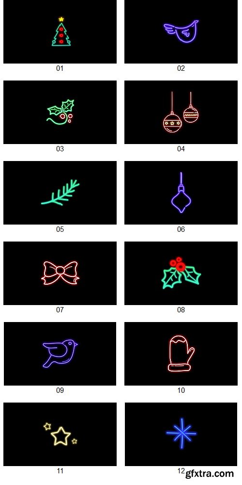Pixflow - Neon Christmas