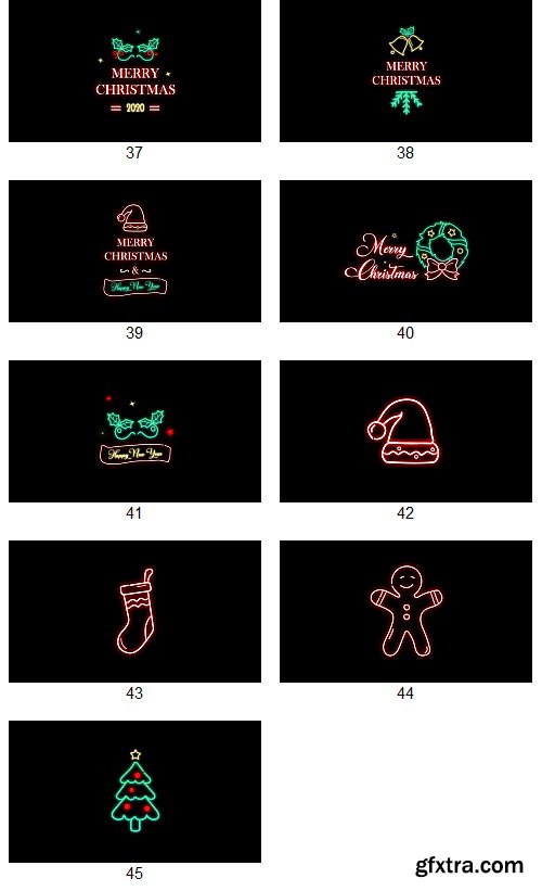 Pixflow - Neon Christmas