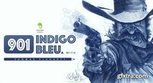 Schoolism - 901 Indigo Bleu with Thomas Fluharty