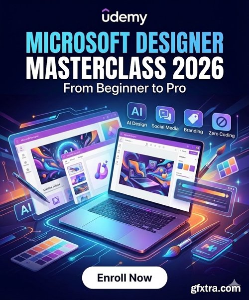 Udemy - Microsoft Designer Masterclass 2026 - From Beginner to Pro