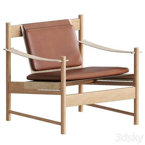 '3dsky Pro - HB Lounge Chair Leather'