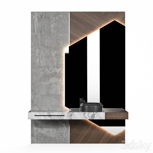 '3dsky Pro - bathroom furniture set 7' '3dsky Pro - bathroom furniture set 7'