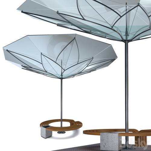 '3dsky Pro - Bus stop 01'