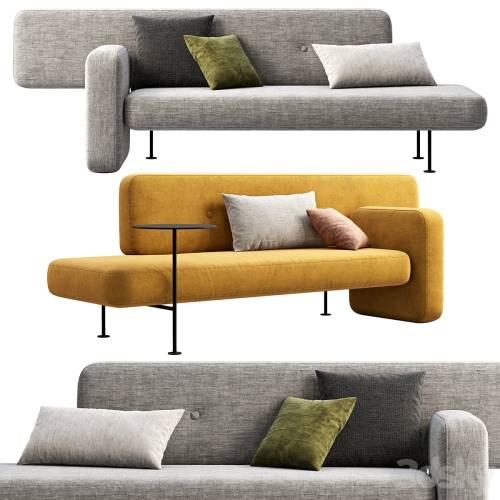 '3dsky Pro - Bolia Pebble sofas'