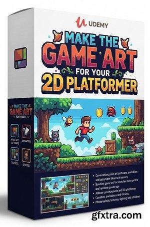 Udemy - Make the Game Art for Your 2d Platformer