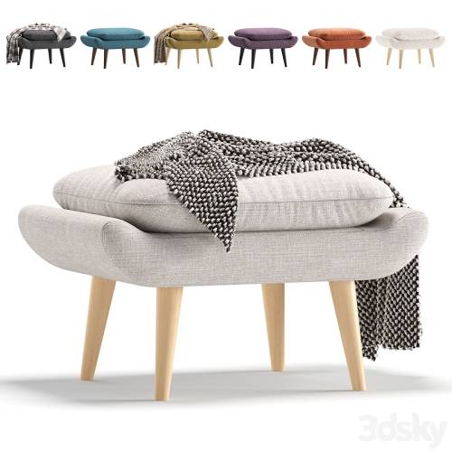 '3dsky Pro - Pouf Vinci 7 Colors Version divan.ru/Пуф Винси диван.ру'