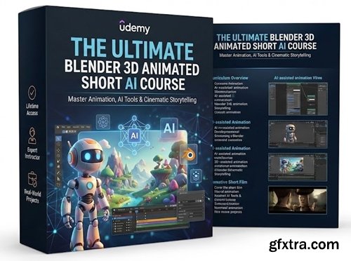 Udemy - The Ultimate Blender 3D Animated Short Ai Course