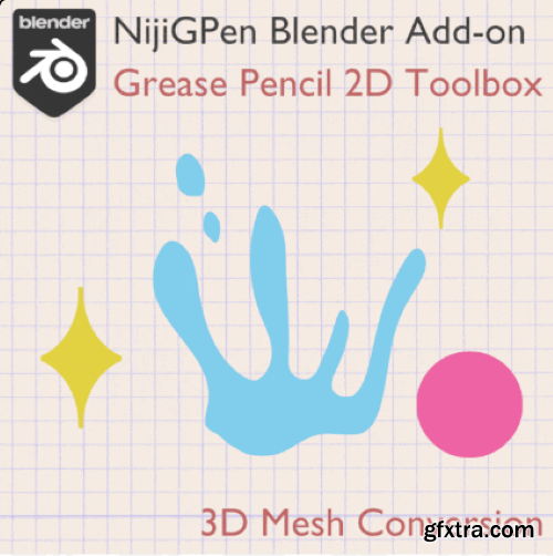 NijiGPen: Grease Pencil Add-on v0.13.0 for Blender