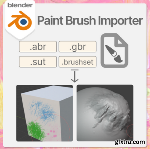 Paint Brush Importer v0.4.0 for Blender