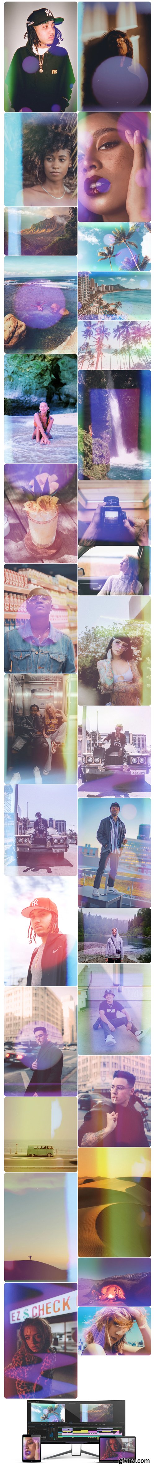 Sickboat - Color Photo Film Burn Images + Light Leaks (6K)