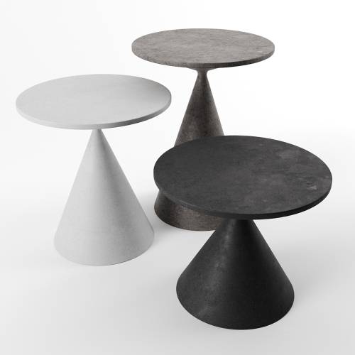 '3dsky Pro - Mini clay tables by Desalto'