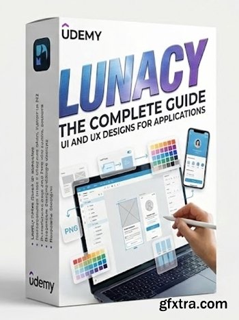 Udemy - Lunacy the complete guide UI and UX designs for applications