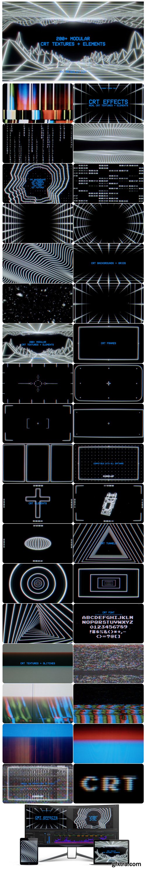 Sickboat - CRT Effects Real CRT Texture Overlays CRT Looks