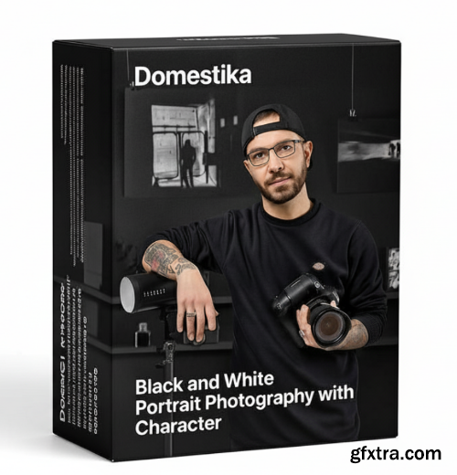 Domestika - Black and White Portrait Photography with Character