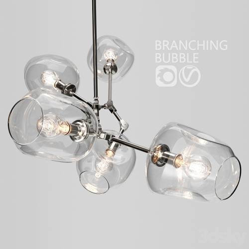 '3dsky Pro - Branching bubble 5 lamps'