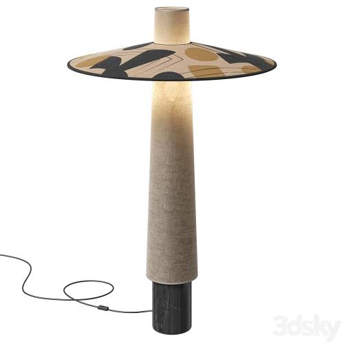 '3dsky Pro - Forestier lamp post Thesee'