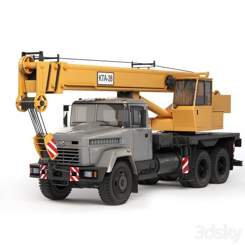 '3dsky Pro - KrAZ 65053 KTA-28 2008'
