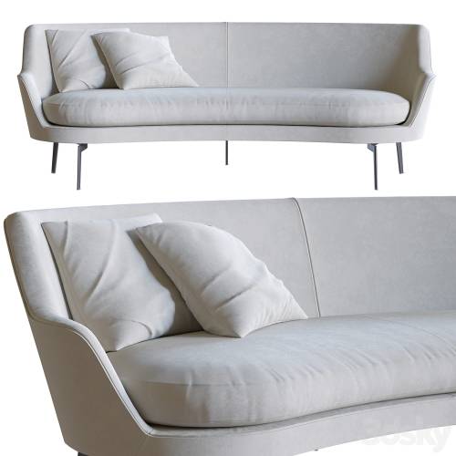 '3dsky Pro - Flexform Guscio Sofa'