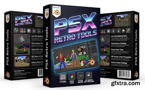 PSX Retro Tools for Blender v1.6.1 for Blender