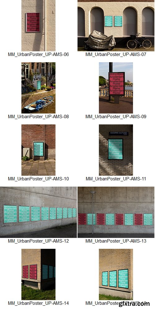 Mockup Maison - Amsterdam Collection &ndash; 40 Mockup $160