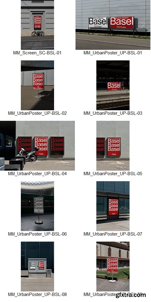 Mockup Maison - Basel Collection &ndash; 24 Mockups $100