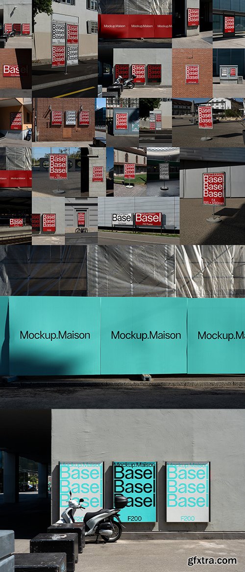 Mockup Maison - Basel Collection &ndash; 24 Mockups $100
