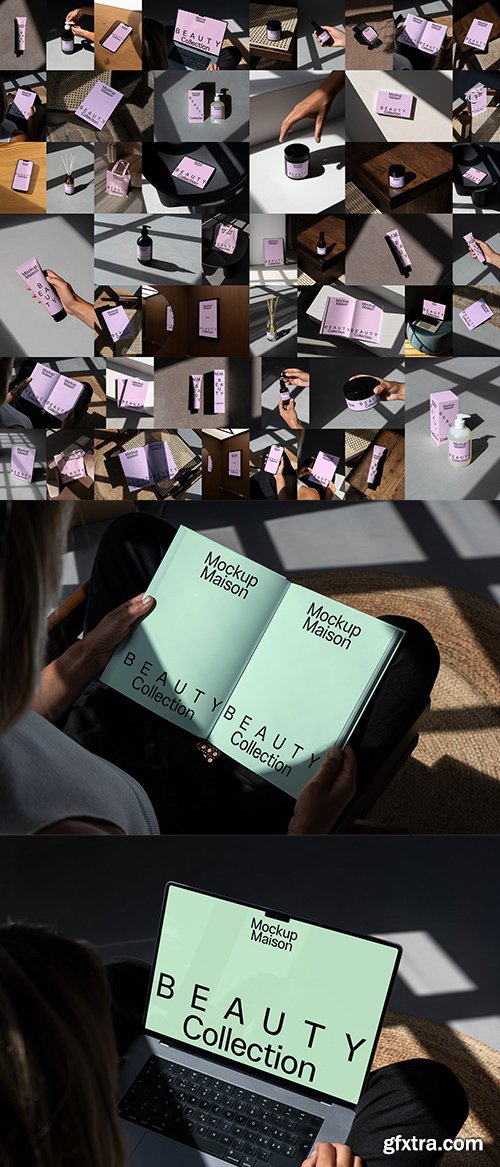 Mockup Maison - Beauty Collection – 47 Mockups $220 Mockup Maison - Beauty Collection – 47 Mockups $220