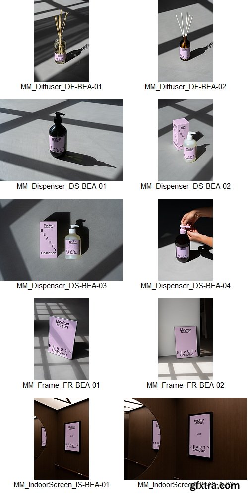 Mockup Maison - Beauty Collection – 47 Mockups $220 Mockup Maison - Beauty Collection – 47 Mockups $220