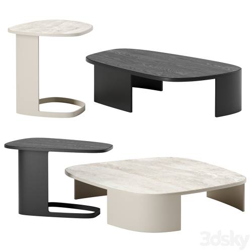 '3dsky Pro - Koishi coffee tables by Poliform'